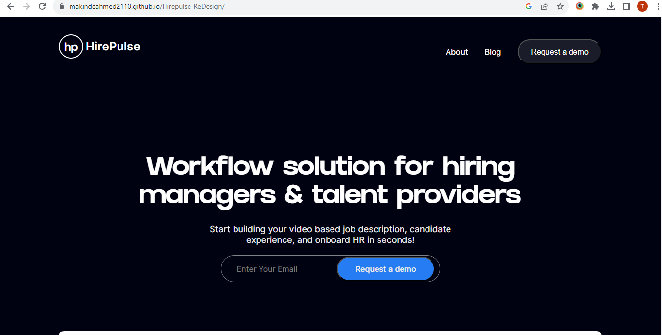 Hirepulse Redesign